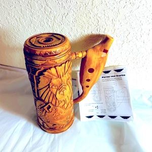 Disney Park Animal Kingdom Ocarina Musical Mug Lion King Sipper.